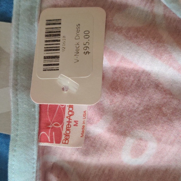 Before+Again 3/4 Sleeve V-neck Dress Size M - Picture 5 of 7